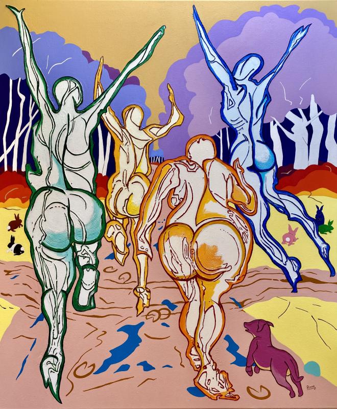 Bums – on Wimbledon Common