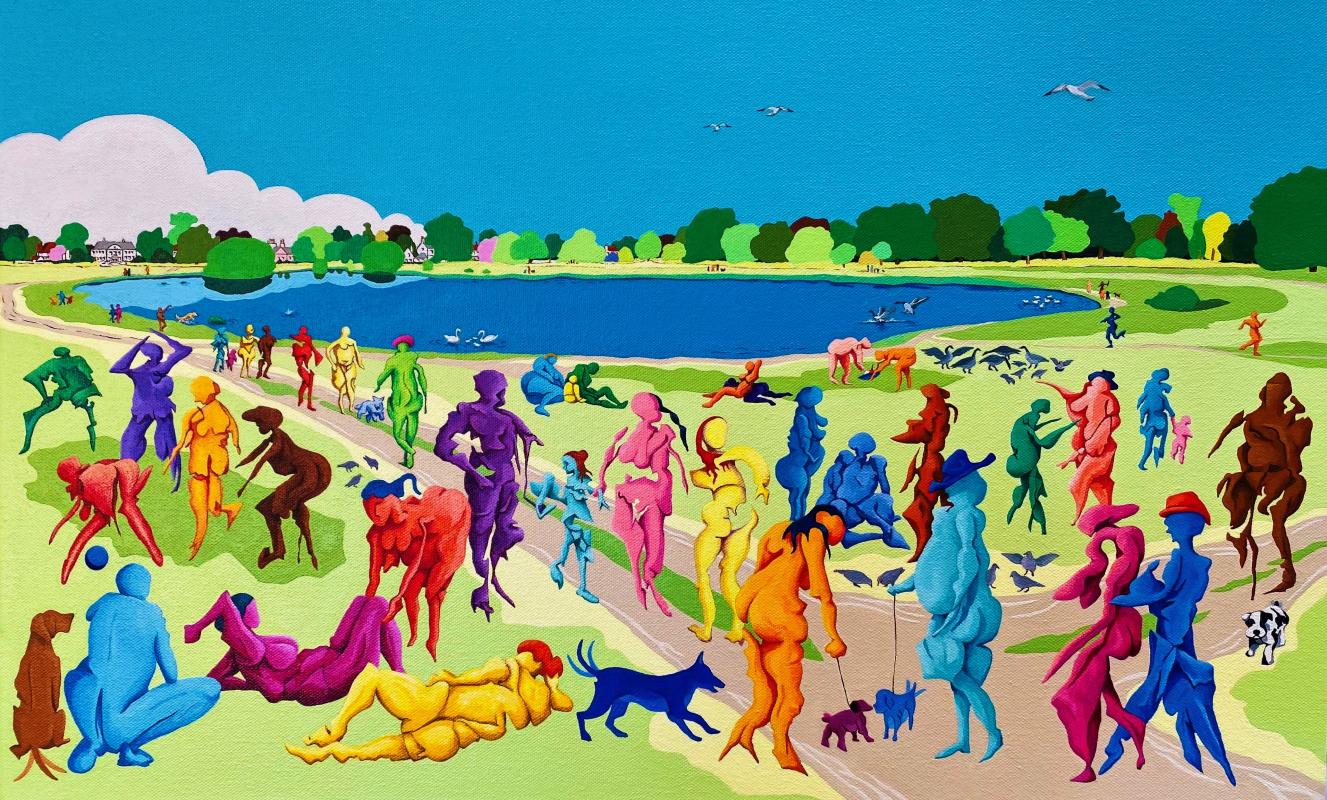 Enjoying the Common - Wimbledon Village